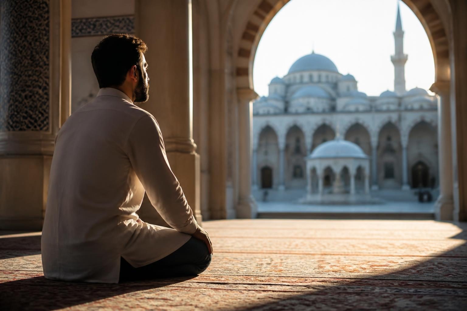 Niyet hadisi anlamı üzerine düşünen kişi yardım kolilerini hazırlıyor