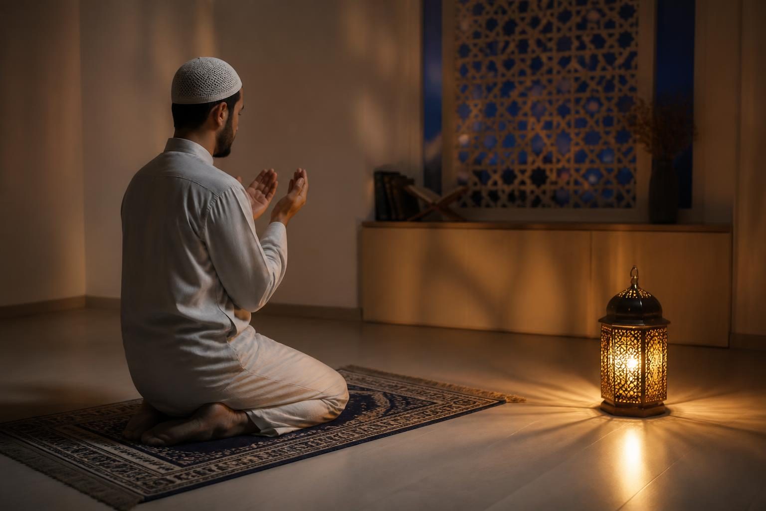 Vitir namazı nasıl kılınır konusunu anlatan, gece namazı kılan kişi